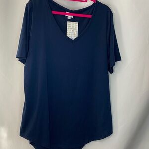 Navy Blue Christy Tunic. Large, NWT